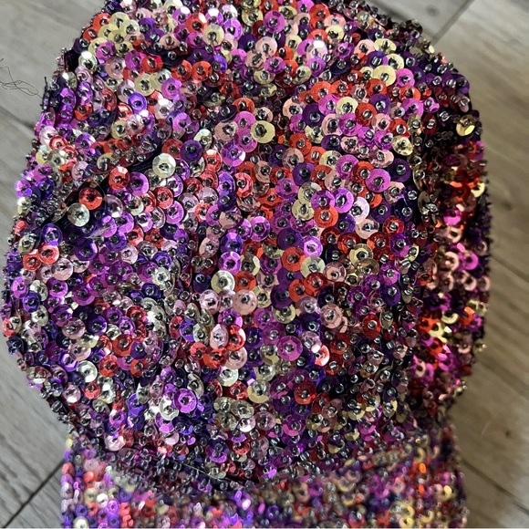 🔥SALE - any 4/$20. Vintage Sequin Ball Hat - Picture 6 of 6